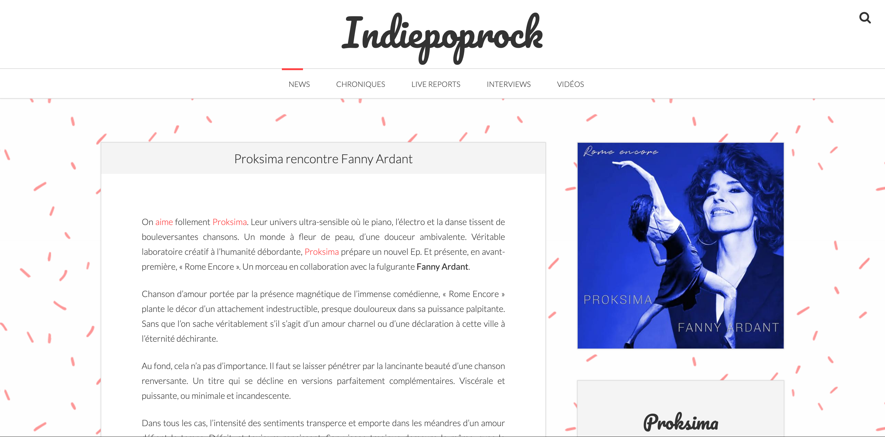 proksima Indiepoprock